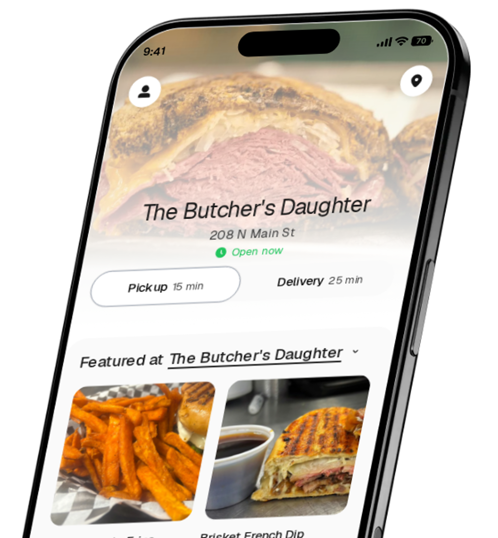 The Butcher's Daughter app preview