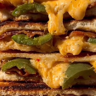 Jalapeno Popper Grilled Cheese