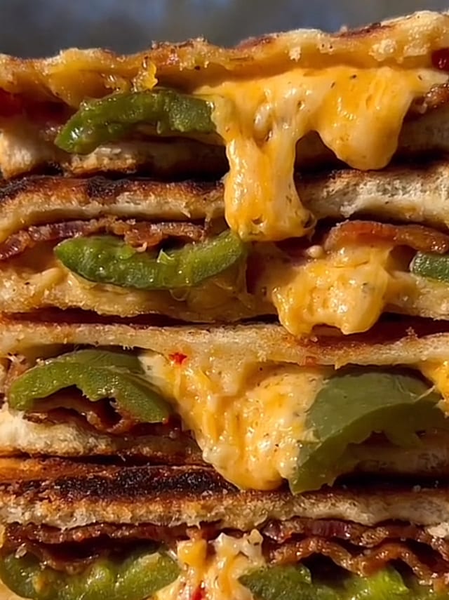 Jalapeño Popper Grilled Cheese.