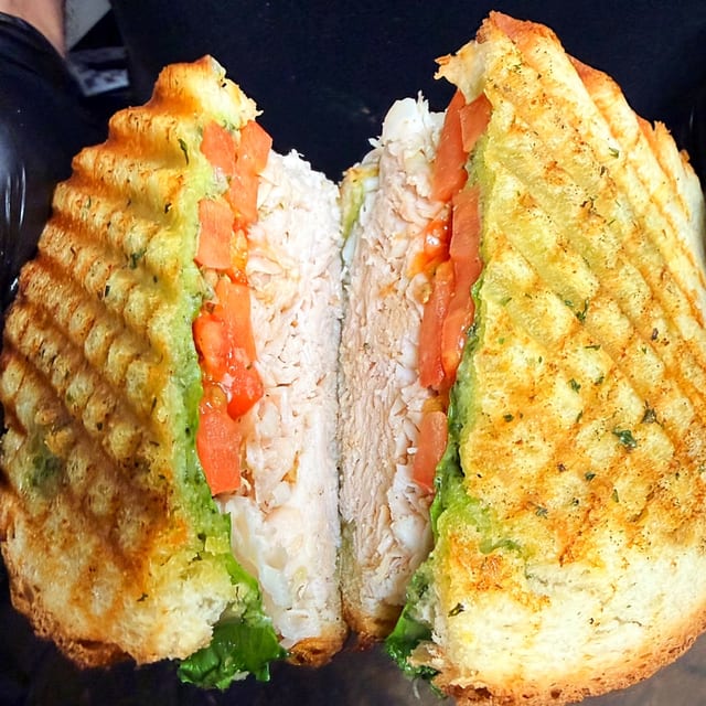 Chicken Pesto Sandwich.
